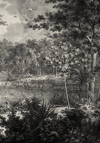 Jungle Scene Vintage Poster – Fine Art Kunstdruck Tropische Illustration — Ansicht 3