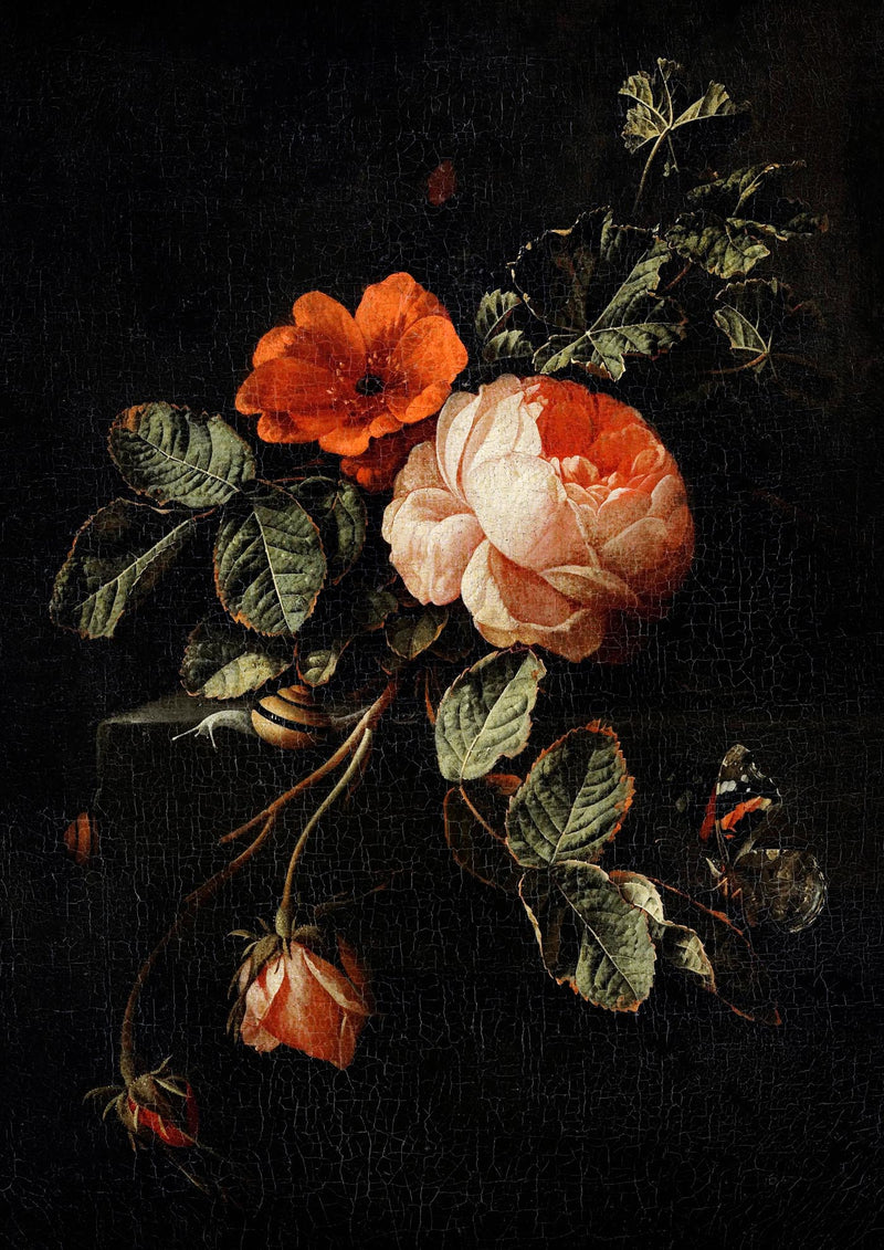 Roses by van den Broeck Botanical Poster – Fine Art Print UV-resistant — Ansicht 3