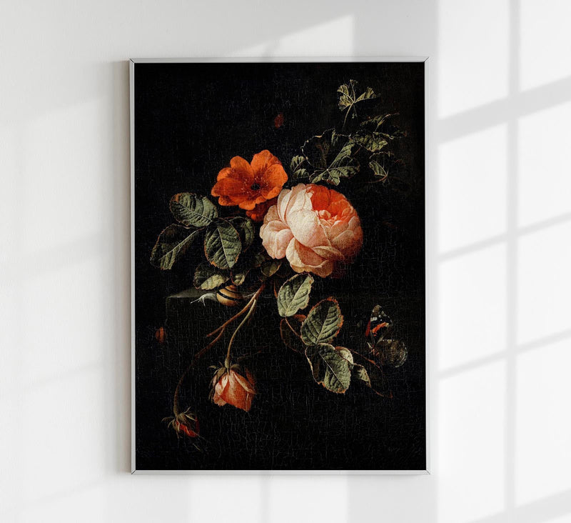 Roses by van den Broeck Botanical Poster – Fine Art Print UV-resistant — Patroa Studio