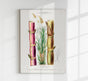 La Canne Botanical Poster - Sugarcane Fine Art Print | Patroa Studio