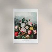Roses from The Temple of Flora – Fine Art Paper & Canvas Kunstdruck — Ansicht 2