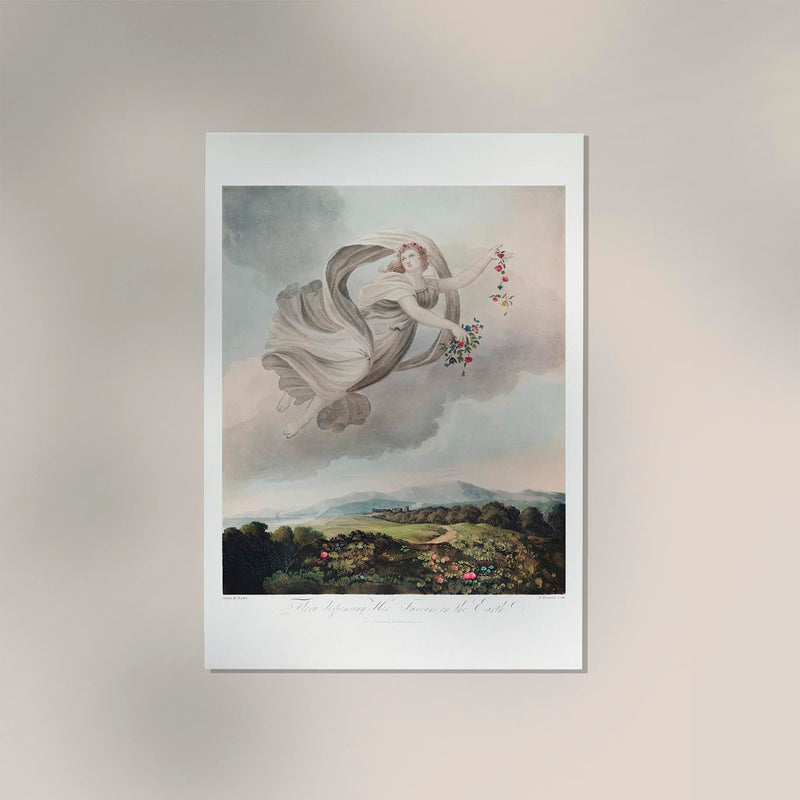 Flora Dispensing Her Favours on the Earth – Fine Art Print UV-resistant — Ansicht 2