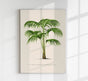 Kentia Poster – Fine Art Print UV-beständig Minimalistische Tropenruhe