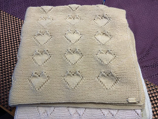 Baby Strickdecken Alpaka Wolle – Handgefertigt | Weich & Allergiker freundlich | Perfektes Geschenk