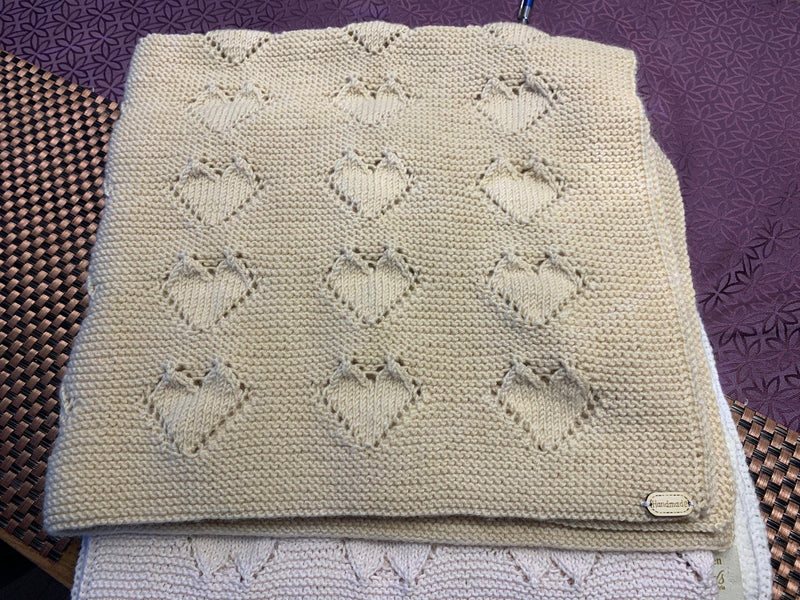 Baby Knitted Blankets Alpaca Wool - Handmade, Hypoallergenic — Ansicht 3