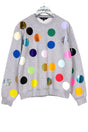 Balls Sweater Multicolor Dots Unisex Allover Print