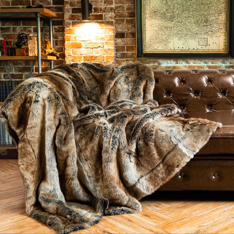 Aurista Flow Faux Fur Blanket — Prosper58