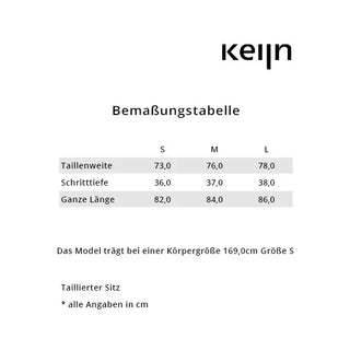 Culotte SMART | Weit schwingende Hose mit Bundfalten | Bio-Moleskin