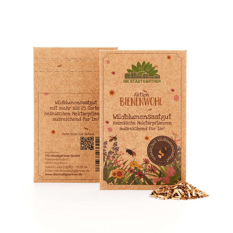 Saatguttütchen Wildblumen „Bienenwohl“ – Die Stadtgärtner — Ansicht 2