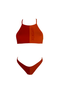 MOROCCAN HEAT – Bikini Pant | High cut | Color blocking | ECONYL® — Ansicht 4