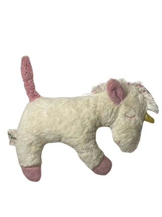 Bio Baby Rassel "Einhorn" – GOTS Zertifiziertes Nachhaltiges Spielzeug Von PAT & PATTY, Aus Natürlichen Materialien, Ideal Als Nachhaltiges Geschenk Für Babys