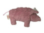 Organic Rattle Pig handmade organic cotton corn fiber vegan hypoallergenic