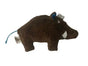 Organic Cotton Rattle Wild Boar – Handmade GOTS Certified