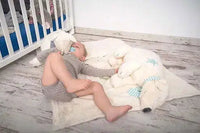 Organic Baby Blanket Sheep - 100% Organic Cotton, handmade Germany — Ansicht 4