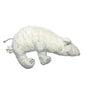 Bio Rassel 'Eisbär' handgefertigt GOTS-zertifiziert 16x26cm