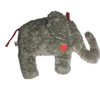Organic Cotton Elephant Rattle - handmade, GOTS-certified — Ansicht 1