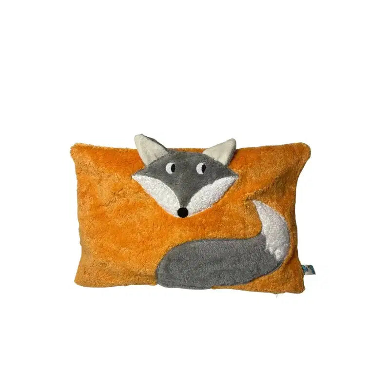 Bio Kuschelkissen Fuchs – GOTS Bio-Baumwolle | Spelzfüllung | Vegan — Ansicht 1