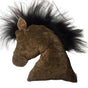 Organic Cuddly Pillow Horse Head – Handmade from Organic Cotton & Virgin Wool