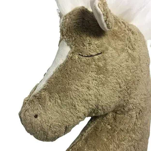 Organic Cuddly Pillow Horse Head – Handmade from Organic Cotton & Virgin Wool — Ansicht 9