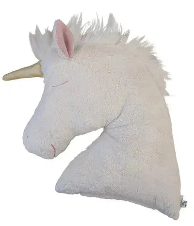 Organic Cuddly Pillow Horse Head – Handmade from Organic Cotton & Virgin Wool