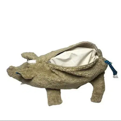 Großes Kuscheltier Wildschwein – Bio GOTS | Hirse-Inlett | Gewichtet
