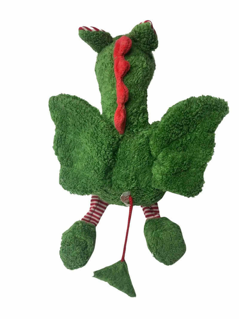 Bio Kuscheltier Drache Tattie – Bio-Baumwolle (kbA) Schurwolle kbT Handgefertigt — Ansicht 3