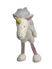 Bio Kuscheltier Einhorn Rosé – Bio-Baumwolle & Schurwolle, handgefertigt — Ansicht 3