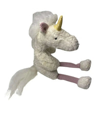 Bio Kuscheltier Einhorn Rosé – Bio-Baumwolle & Schurwolle, handgefertigt — Ansicht 5