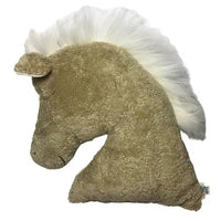 Organic Cuddly Pillow Horse Head – Handmade from Organic Cotton & Virgin Wool — Ansicht 2
