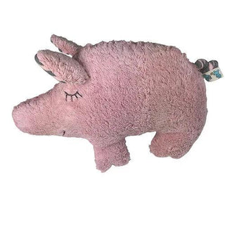 Organic cotton cuddly toy small or XXL pig