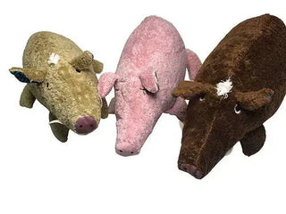 Handgefertigtes Bio Kuscheltier Wildschwein – Gefertigt Von PAT & PATTY Aus GOTS Zertifizierter Baumwolle, Ein Liebevoll Hergestelltes Öko-Stofftier