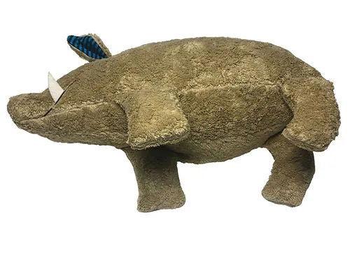 Bio Kuscheltier Wildschwein – Bio-Baumwolle & Schurwolle handgefertigt — Ansicht 11