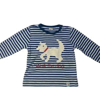 Bio Langarmshirt „Hund“ Kinder – 100% Bio-Baumwolle, Größen 74–116 — Ansicht 1