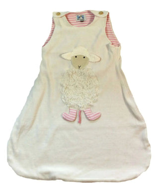 Organic cotton sleeping bag "Sheep" terry cloth