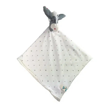 Bio Schmusetuch Esel – Handgefertigt | Vegan | Aus Bio-Baumwolle