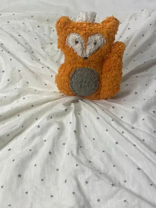 Organic Comforter Fox – GOTS Organic Cotton, Handmade