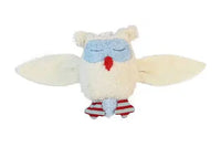 Organic Cotton Musical Snow Owl – Handmade, Washable — Ansicht 3