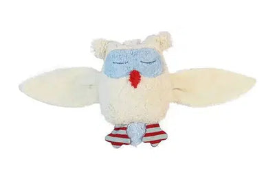 Organic Cotton Musical Snow Owl – Handmade, Washable