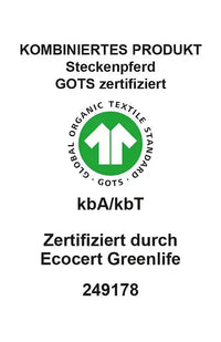 Bio Hobby Horse Zimtstern mit Gebiss – handgefertigt Deutschland — Ansicht 3