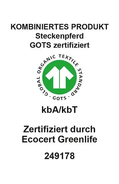 Bio Hobby Horse Zimtstern mit Gebiss – handgefertigt Deutschland — Ansicht 3
