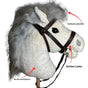 Organic Hobby Horse Pontos – Handmade from Organic Cotton & Virgin Wool