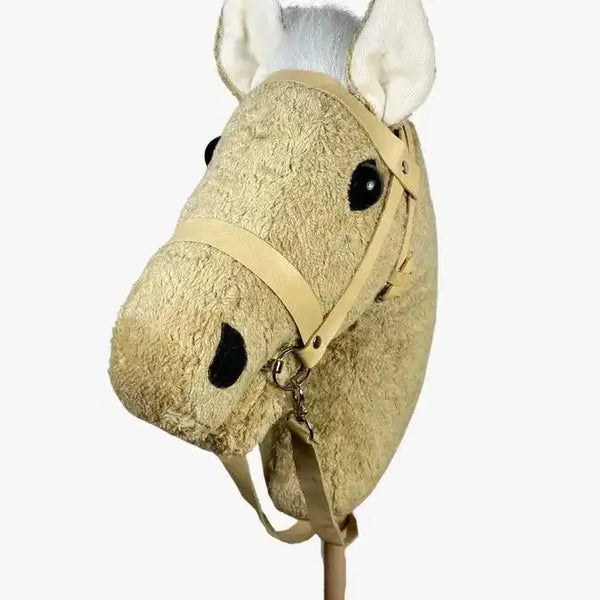Bio Hobby Horse Zimtstern mit Gebiss – handgefertigt Deutschland
