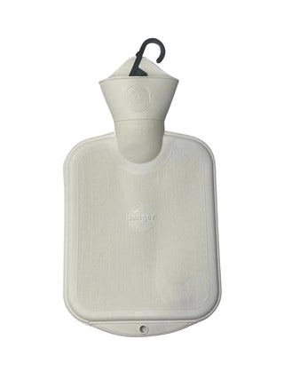 Organic hot water bottle natural rubber