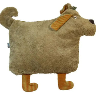 Organic cuddly pillow dog