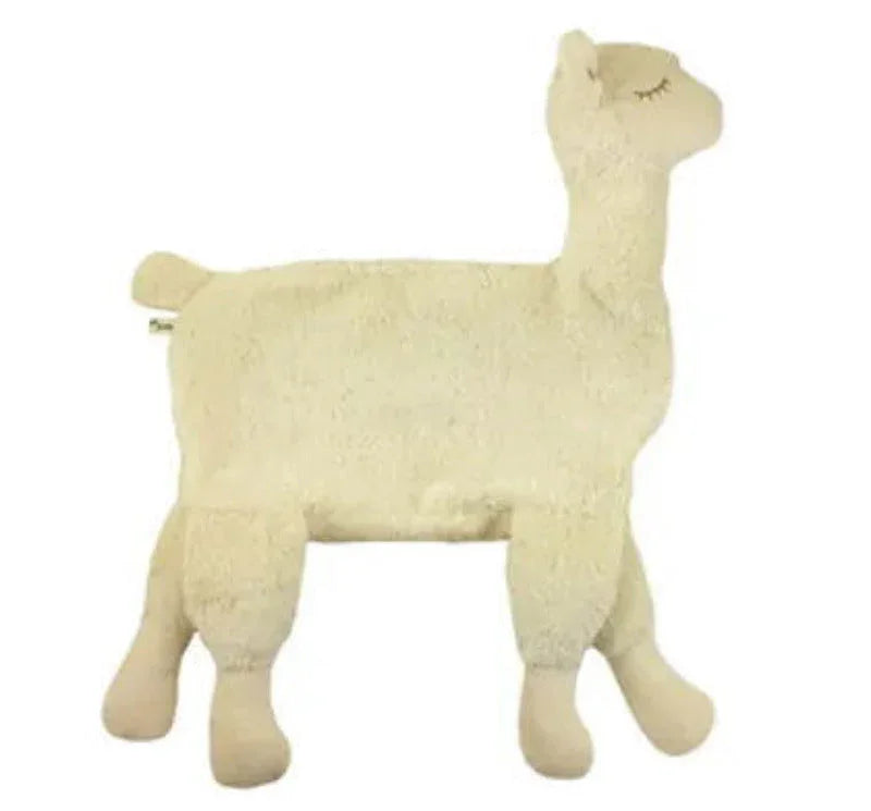 Organic Alpaca Cuddle Pillow – Natural, Cuddly Soft, Sustainable — Ansicht 2
