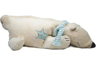 Bio Kuscheltier Großer Eisbär – Bio-Baumwolle, handgefertigt, 58 cm — Ansicht 1