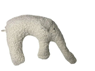 Organic cuddly pillow elephant made of cotton