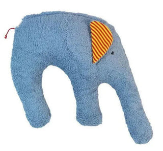 Organic cuddly pillow elephant made of cotton