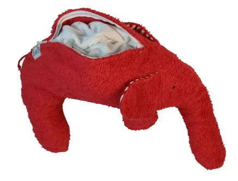 Bio Kuschelkissen Elefant GOTS – Gewichtet, Dinkelspelz oder Hirsespelz — Ansicht 13