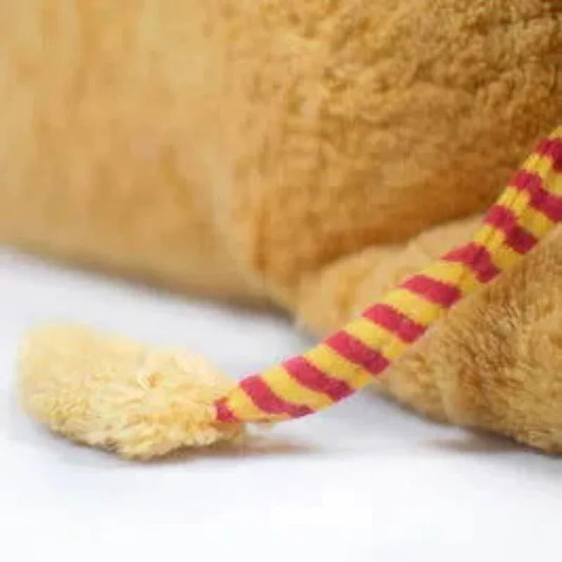 Organic Cuddly Toy Large Lion - Organic Cotton Millet Husk Handmade — Ansicht 6